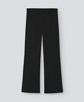 Pantalón en algodón negro mujer