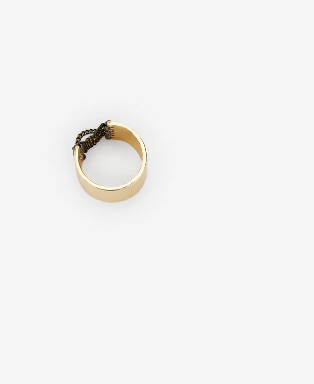 Chloe Gold Chain Ring
