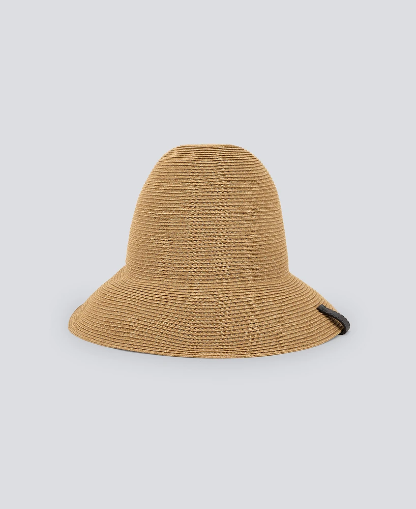Sombrero trenzado mujer
