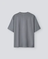 Camiseta oversize gris hombre