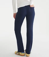 Seriously Stretchy Mid-Rise Straight Uniform Pants