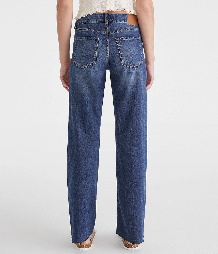 '90s High-Waisted Wide Leg Jean