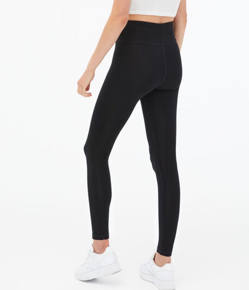 Seriously Soft High-Waisted Crossover Leggings