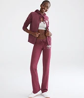 Aero NY Rose Fit & Flare Sweatpants