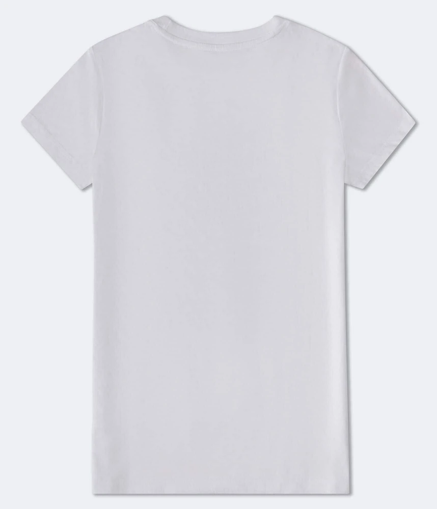 Aeropostale Butterflies Foil Graphic Tee