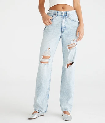 High-Waisted Baggy Jean