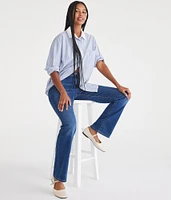 Curvy Mid-Rise Bootcut Jean