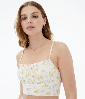 Floral Cropped Cami
