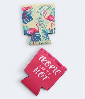 Tropic & Flamingo Koozie 2-Pack