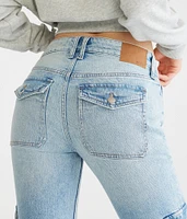 Flare Mid-Rise Cargo Jean