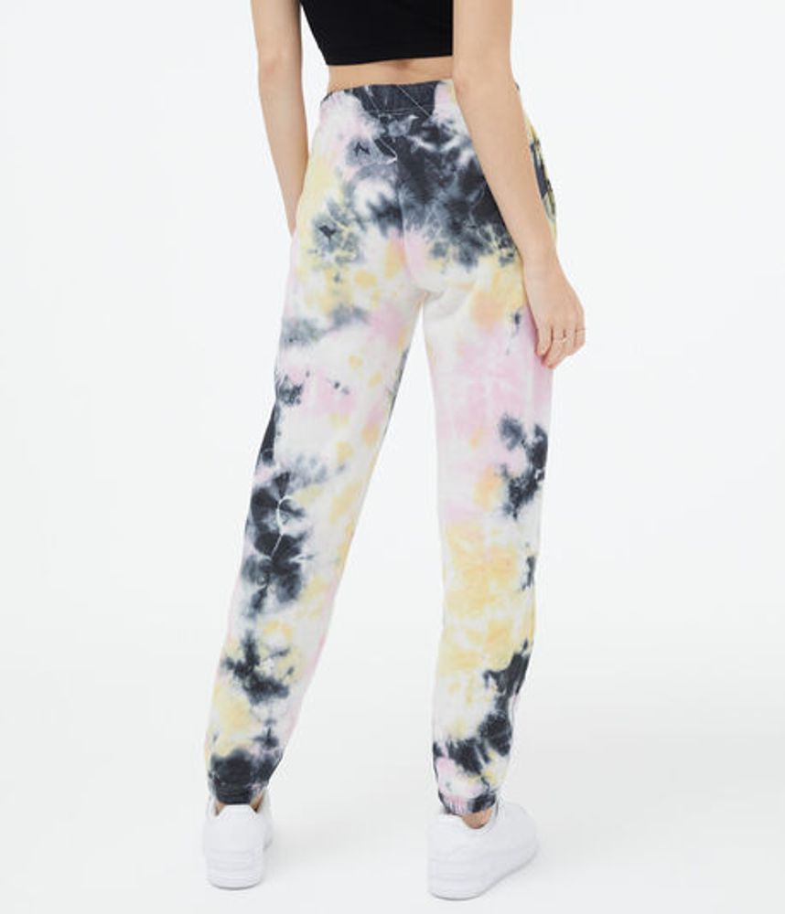 Slouchy High-Waisted Cinched Sweatpants