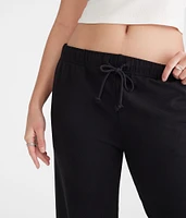 Slouchy High-Waisted Jogger Sweatpants