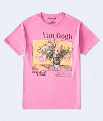 Van Gogh Oleanders Oversized Graphic Tee