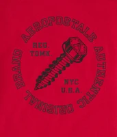 Aeropostale Screw Logo Graphic Tee