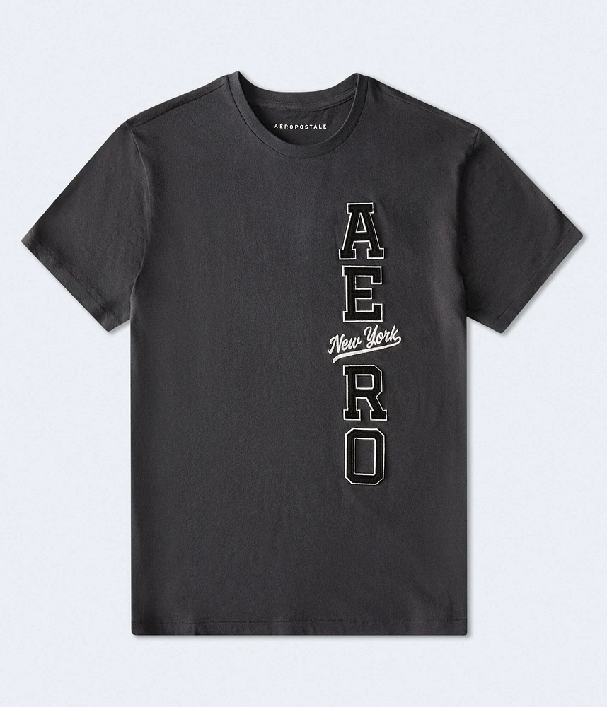 Aero New York Appliqué Graphic Tee