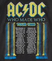 AC/DC Who Made Tour Relaxed Graphic Tee