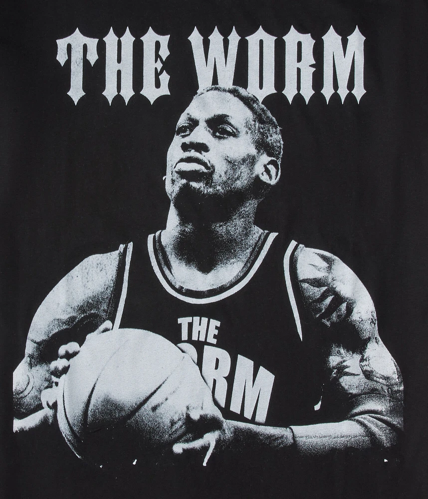 Rodman The Worm Relaxed Graphic Tee