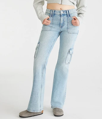 Flare Mid-Rise Cargo Jean