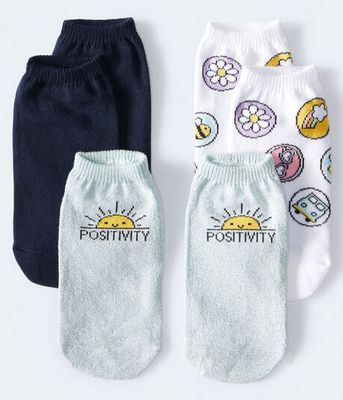 Positivity Ankle Sock 3-Pack