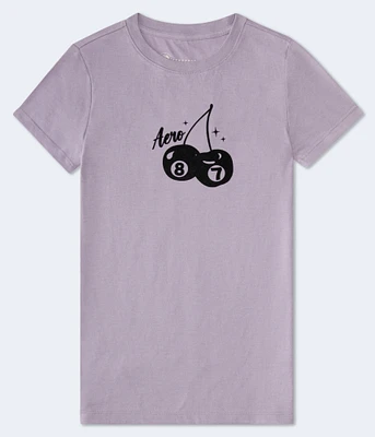 Aero 87 Cherries Flocked Graphic Tee