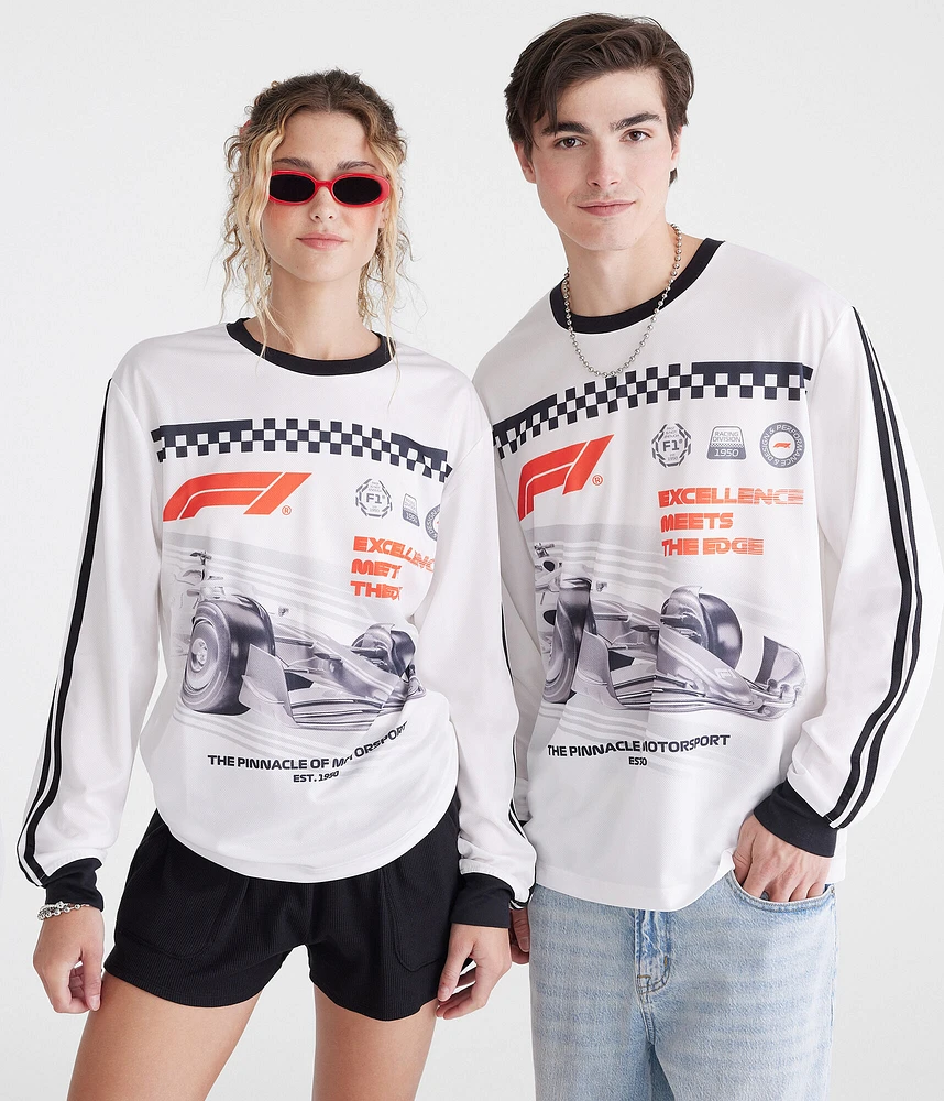Formula 1® Long Sleeve Mesh Graphic Tee