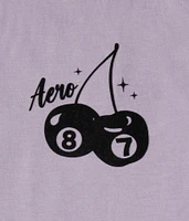 Aero 87 Cherries Flocked Graphic Tee