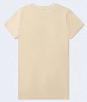 Aero Floral Logo Appliqué Graphic Tee