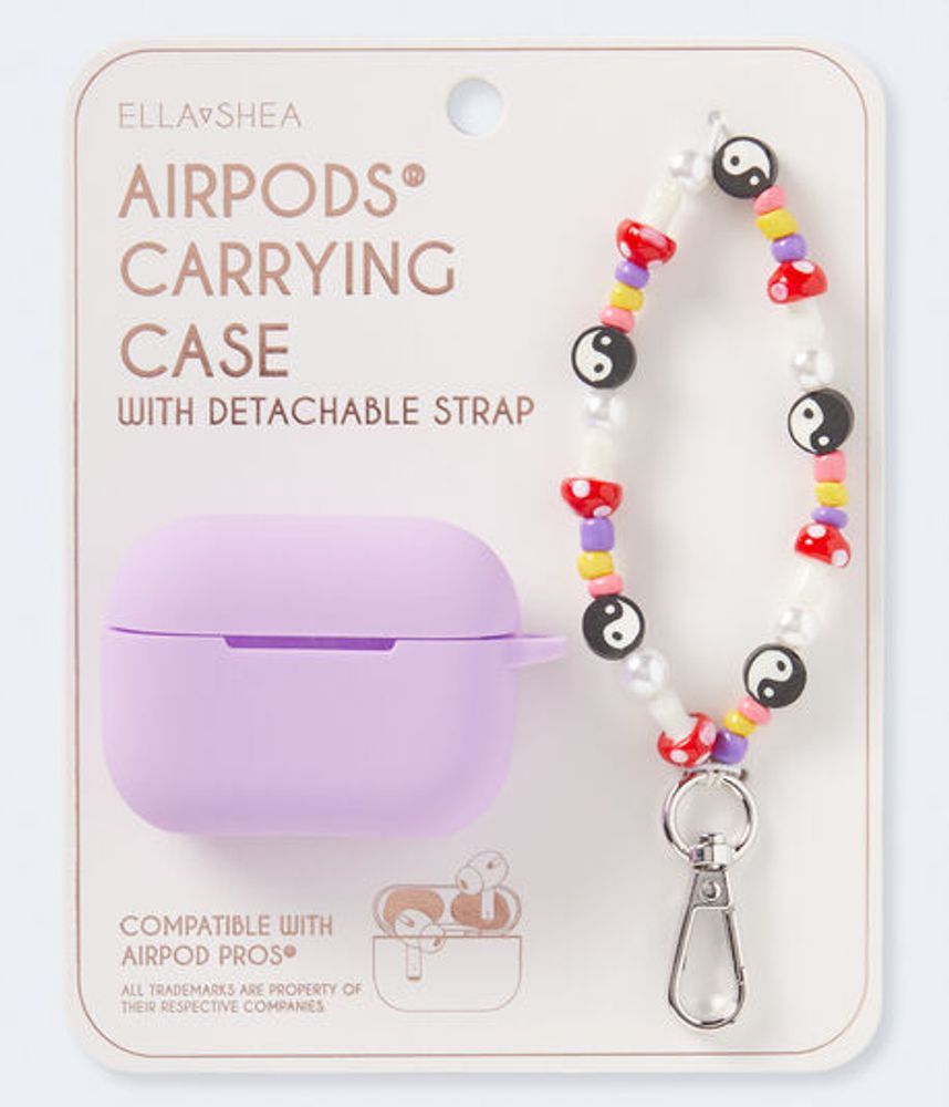 Purple AirPods Pro Case With Strap