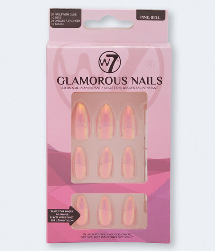 Glamorous Nails Press-On Nails - Pink Bell