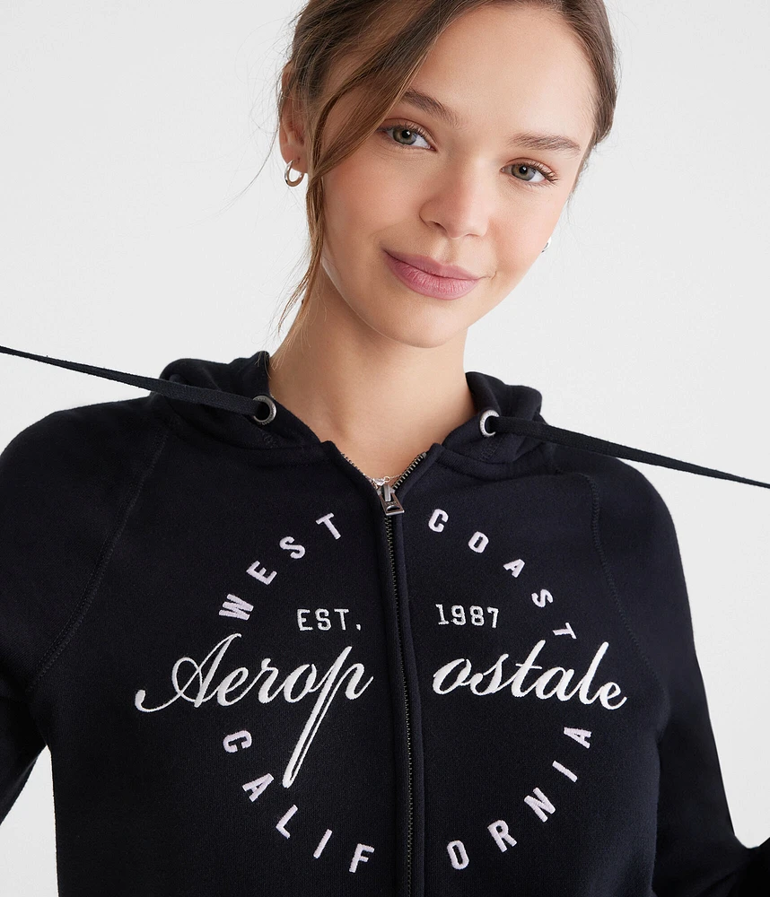 Aeropostale West Coast Full-Zip Hoodie
