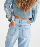 High-Waisted Wide Leg Jean