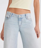 Super Low-Rise Ultra Wide Leg Jean