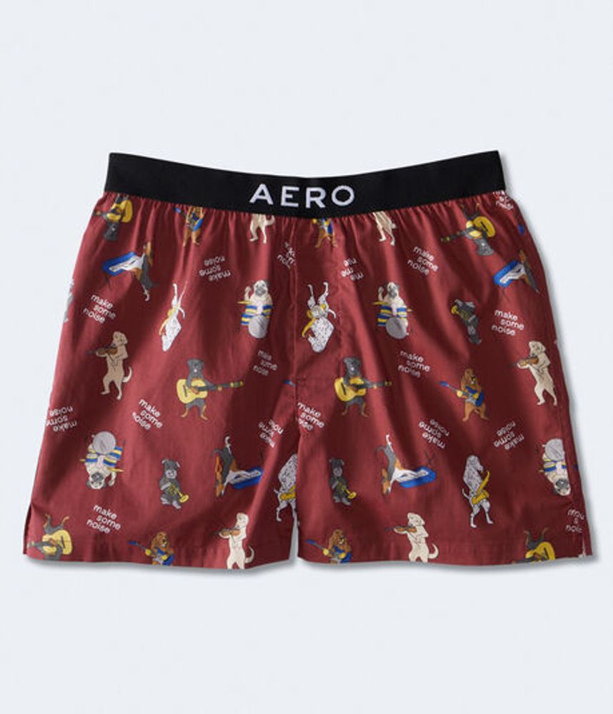 Musical Dogs Woven Boxers
