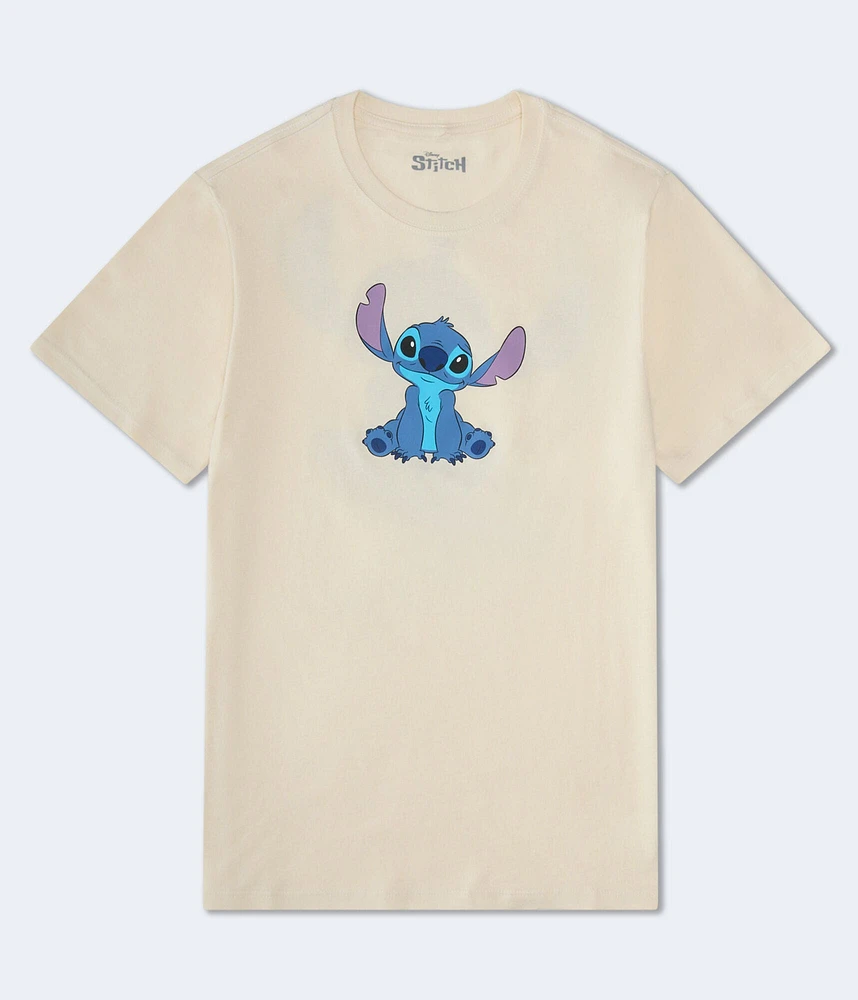 Stitch Sitting Relaxed Graphic Tee