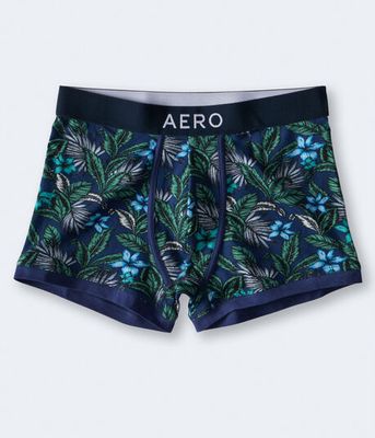 Hibiscus Palm Knit Trunks