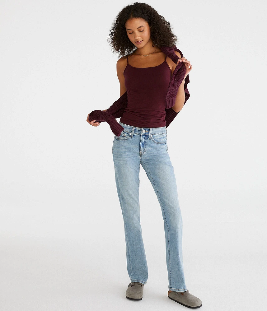 Mid-Rise Bootcut Jean