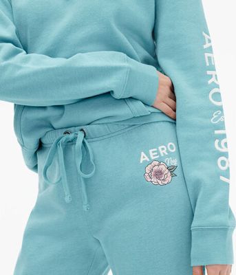 Aero Floral Cinched Sweatpants