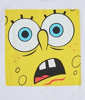 SpongeBob Face Relaxed Graphic Tee