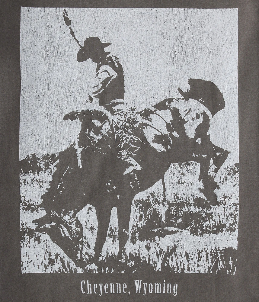Wyoming Cowboy Graphic Tee