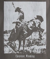 Wyoming Cowboy Graphic Tee