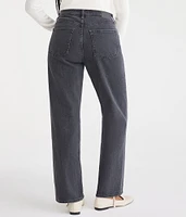 Curvy High-Waisted Baggy Jean