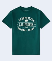 Aeropostale Cali Bear Appliqué Graphic Tee