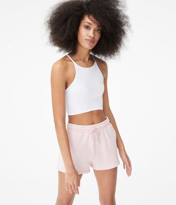 Seriously Soft Seamless High-Neck Cropped Tank