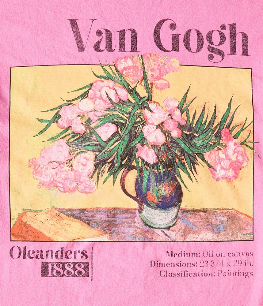 Van Gogh Oleanders Oversized Graphic Tee