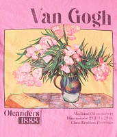 Van Gogh Oleanders Oversized Graphic Tee