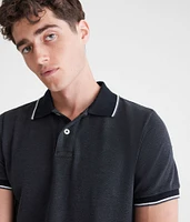 Contrast Tipped Piqué Polo