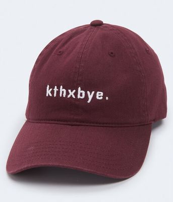 Kthxbye Adjustable Hat