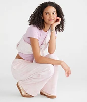 Forest Camo High-Waisted Wide Leg Sweatpants