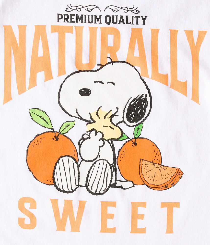 Snoopy Naturally Sweet Oversized Graphic Tee