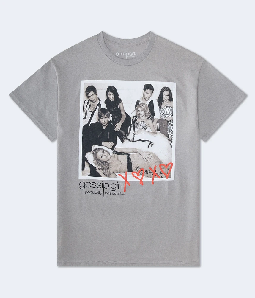 Gossip Girl Oversized Graphic Tee